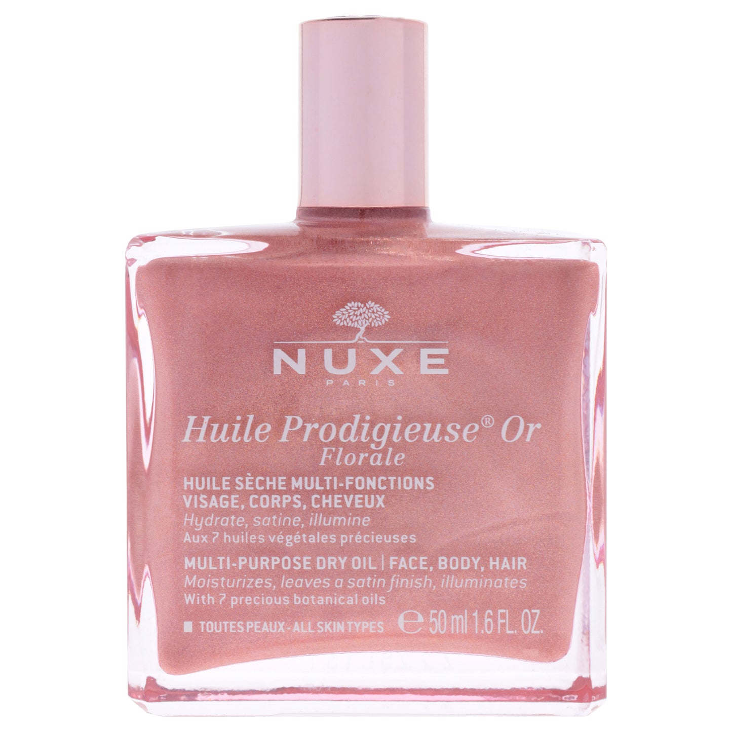 Huile Prodigieuse Or Multi-Purpose Dry Oil - Florale Shimmer by Nuxe for Unisex - 1.6 oz Oil