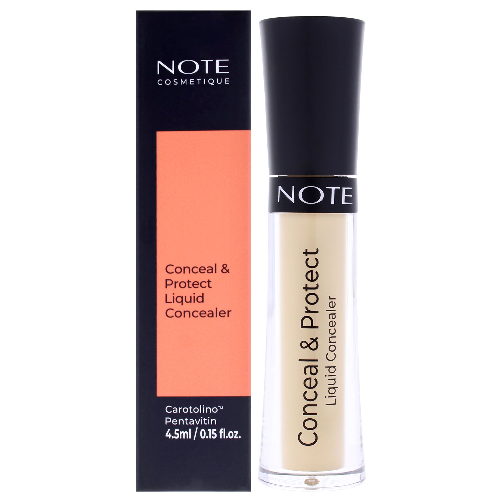Conceal and Protect Liquid Concealer - 03 Soft Sand by Note Cosmetique for Women - 0.15 oz Concealer