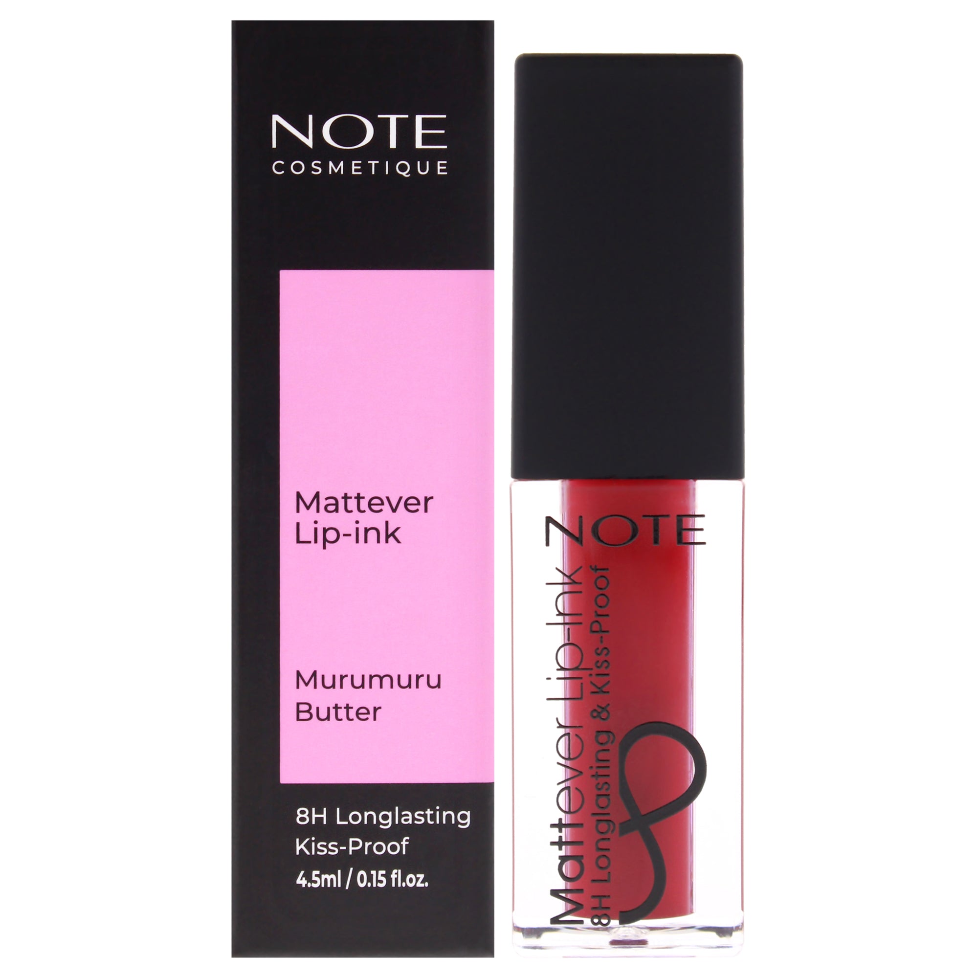 Mattever Lip-Ink - 14 Unpredictable Red by Note Cosmetique for Women - 0.15 oz Lipstick