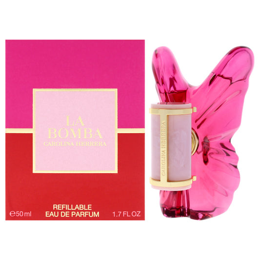 La Bomba by Carolina Herrera for Women - 1.7 oz EDP Spray (Refillable)
