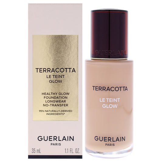 Terracotta Le Teint Glow Healthy Glow Foundation - 3.5N Neutral by Guerlain for Women - 1.1 oz Foundation