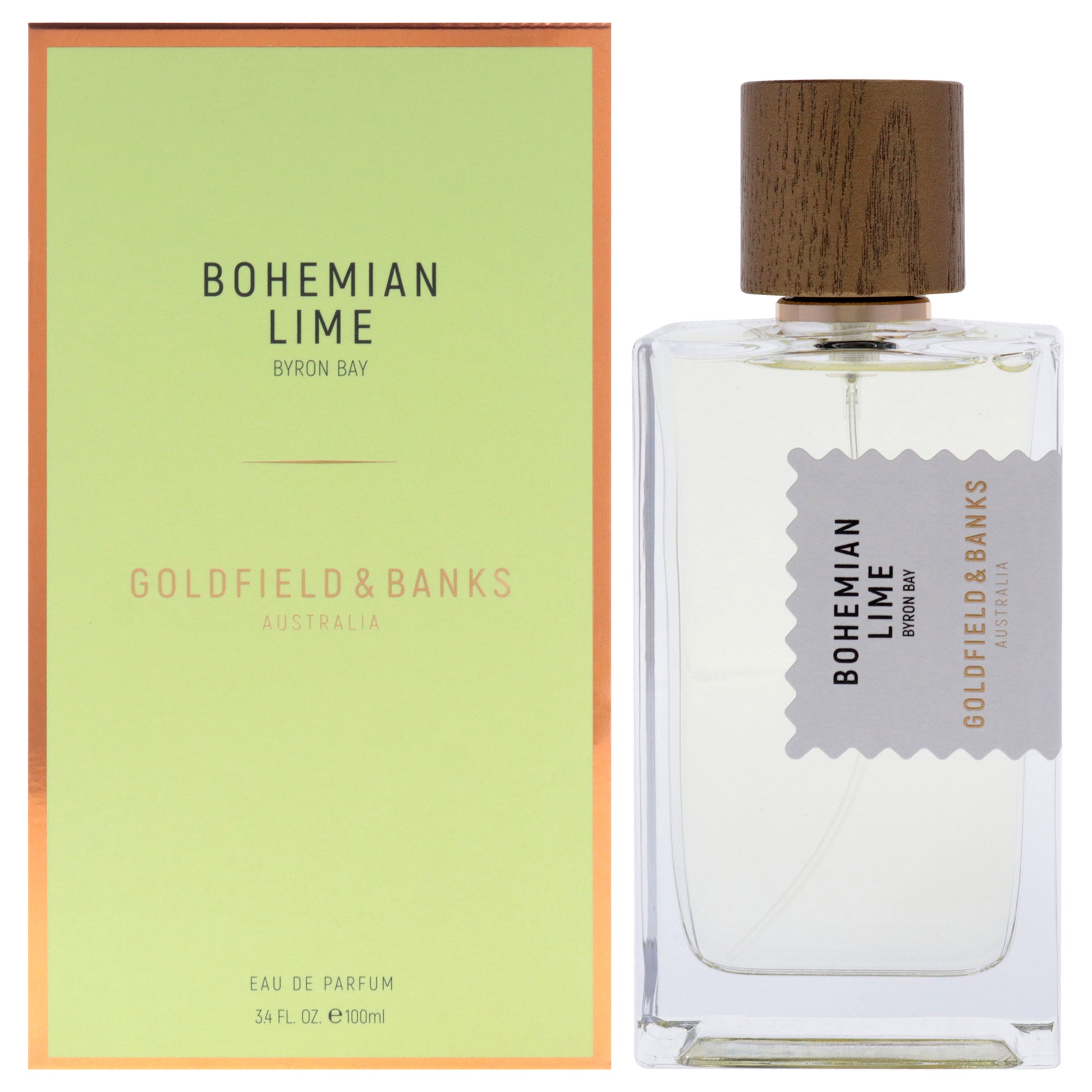 The Native Collection - Bohemian Lime by Goldfield & Banks for Unisex - 3.4 oz EDP Spray
