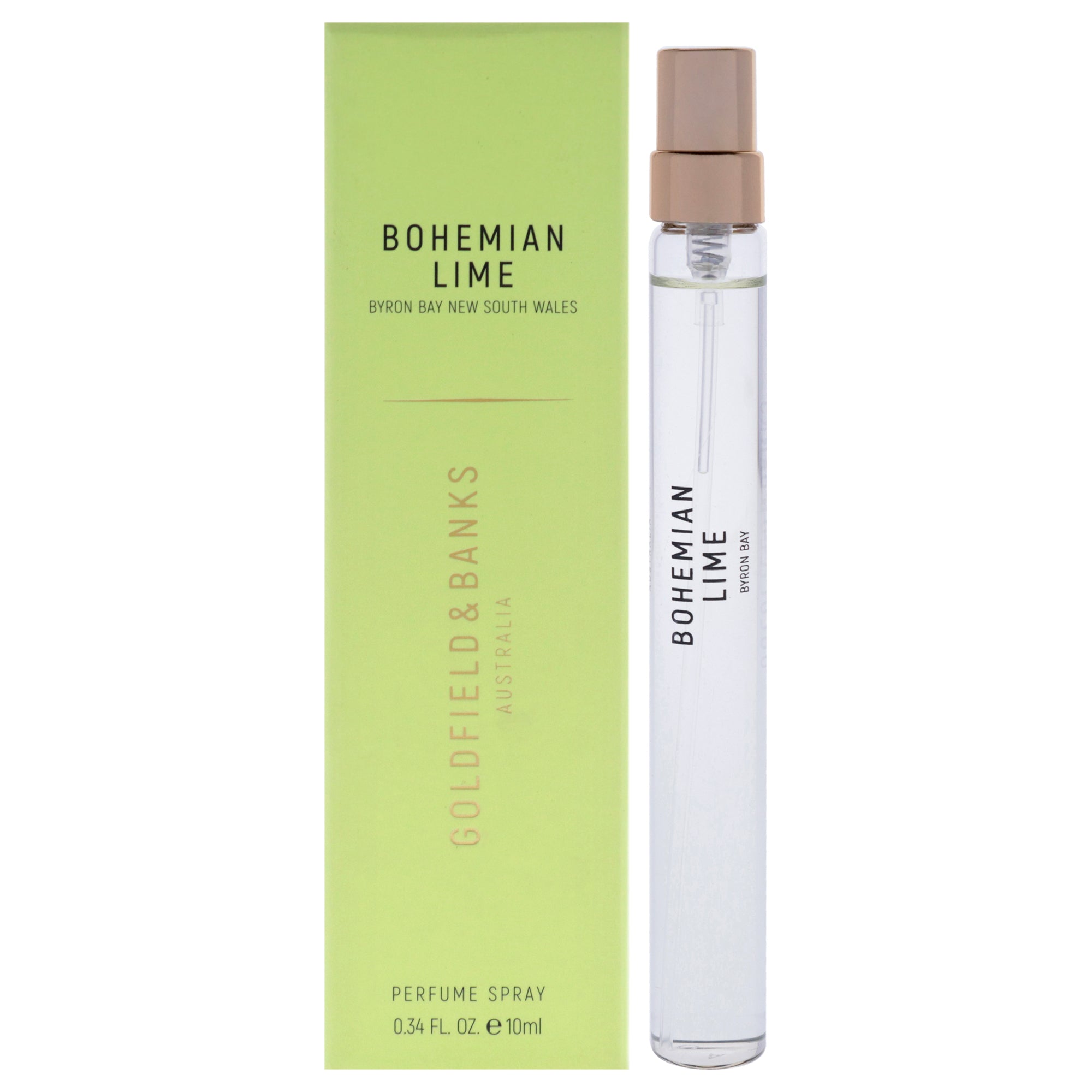 The Native Collection - Bohemian Lime by Goldfield & Banks for Unisex - 0.34 oz EDP Spray