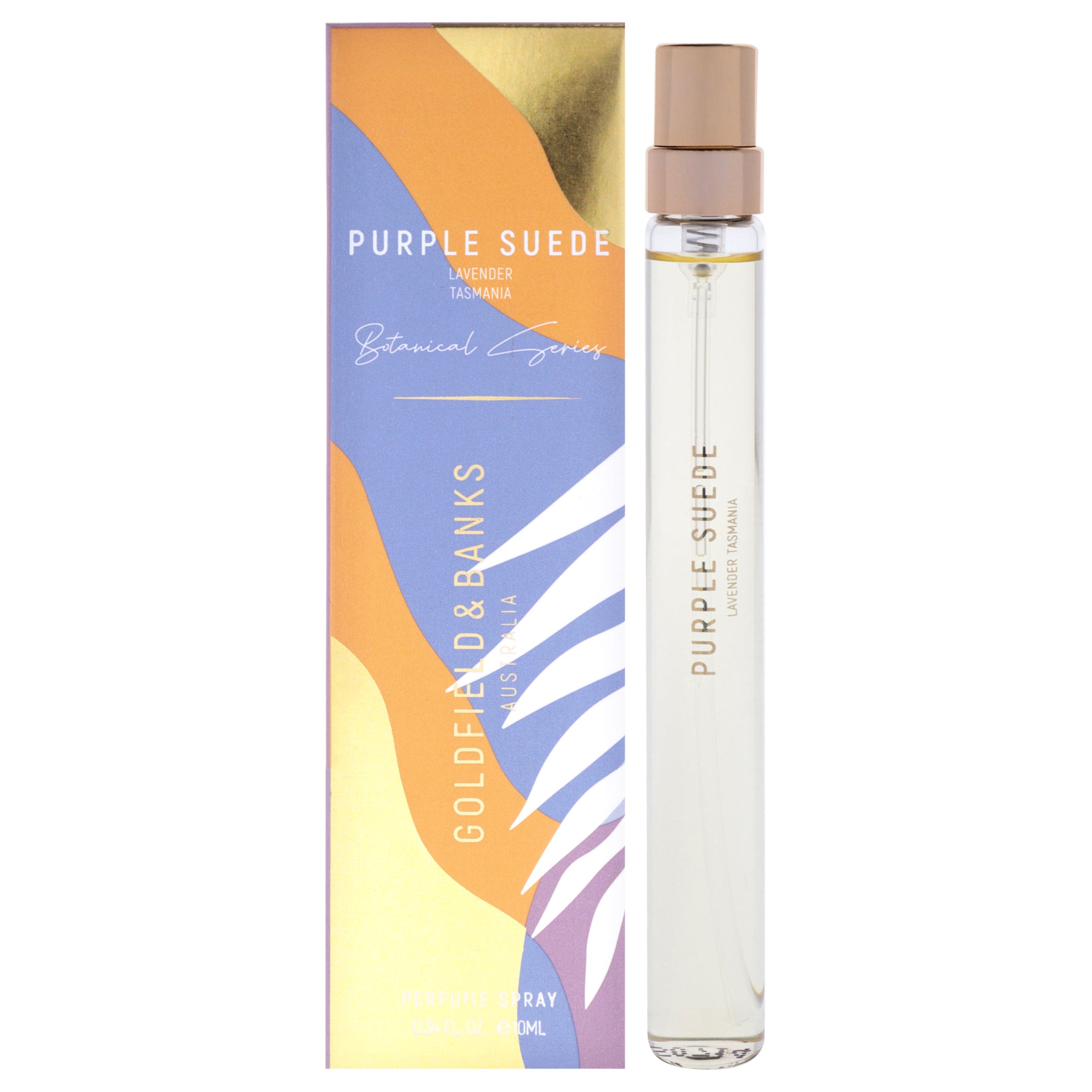 Botanical Series - Purple Suede by Goldfield & Banks for Unisex - 0.34 oz EDP Spray