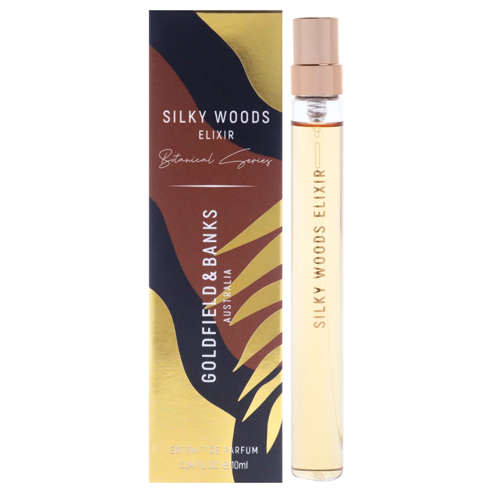Botanical Series - Silky Woods Elixir by Goldfield & Banks for Unisex - 0.34 oz EDP Spray