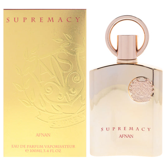 Supremacy Collection - Gold by Afnan for Unisex - 3.4 oz EDP Spray