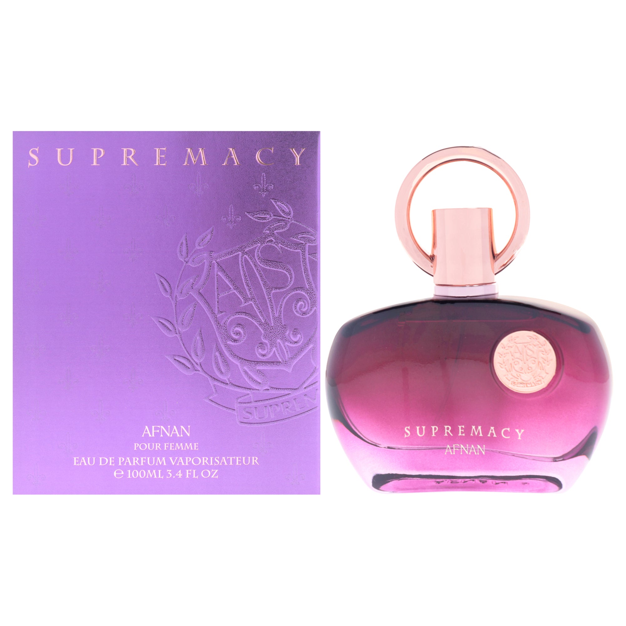 Supremacy Collection - Purple by Afnan for Women - 3.4 oz EDP Spray