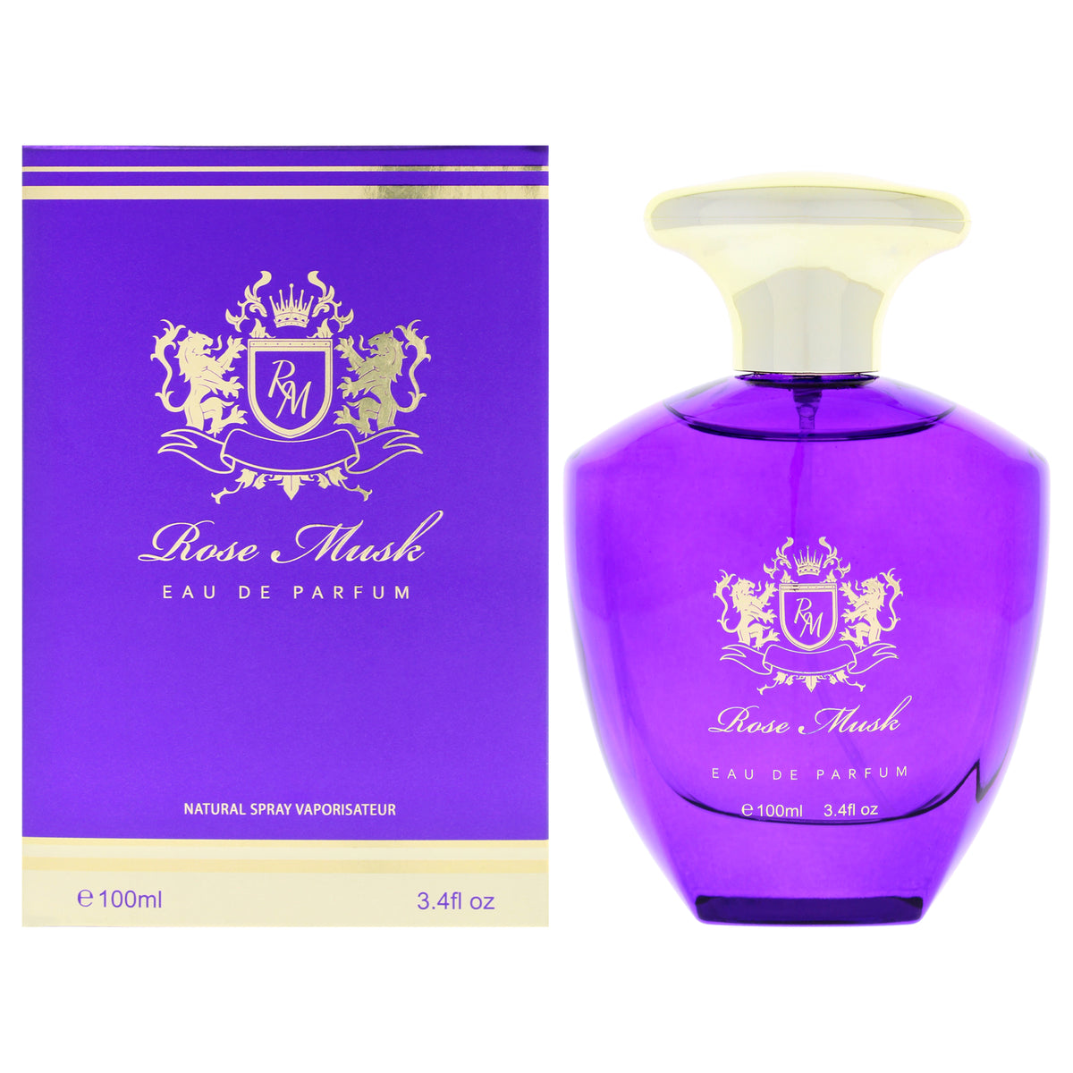 Rose Musk by Fine Perfumery for Women - 3.4 oz EDP Spray