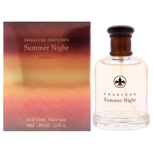 Summer Night by Fragluxe for Men - 3.3 oz EDT Spray
