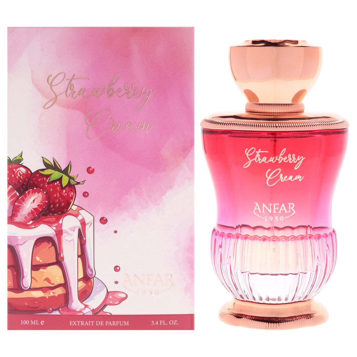 Strawberry Cream 3.4 oz Extrait De Parfum Spray