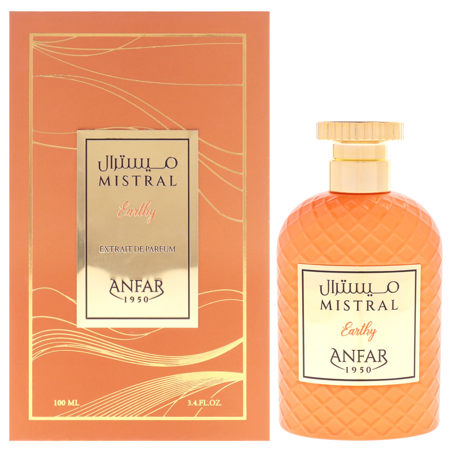 Mistral Earthy 3.4 oz Extrait De Parfum Spray