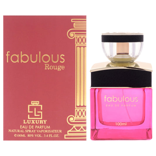 Luxury Collection - Fabulous Rouge by Khalis for Women - 3.4 oz EDP Spray