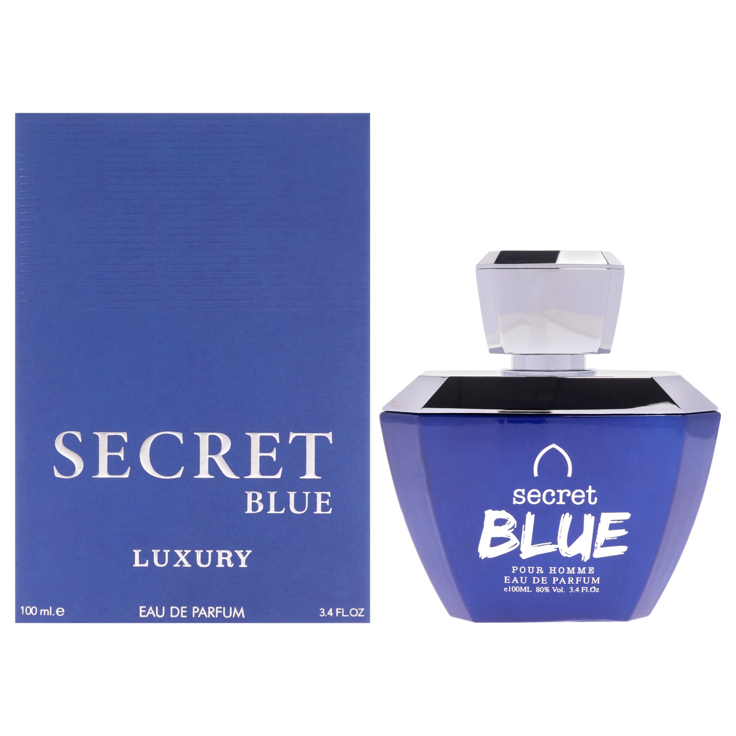 Luxury Collection - Secret Blue by Khalis for Men - 3.4 oz EDP Spray