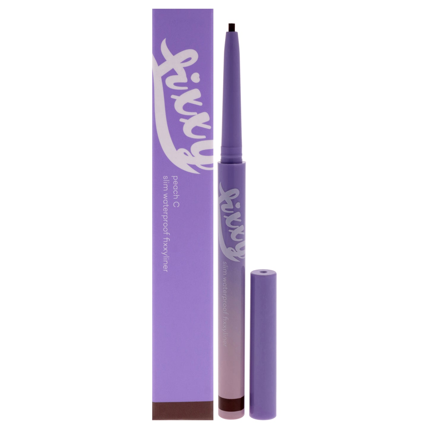Slim Waterproof Fixxyliner - 02 Deep Brown 0.04 oz Eyeliner