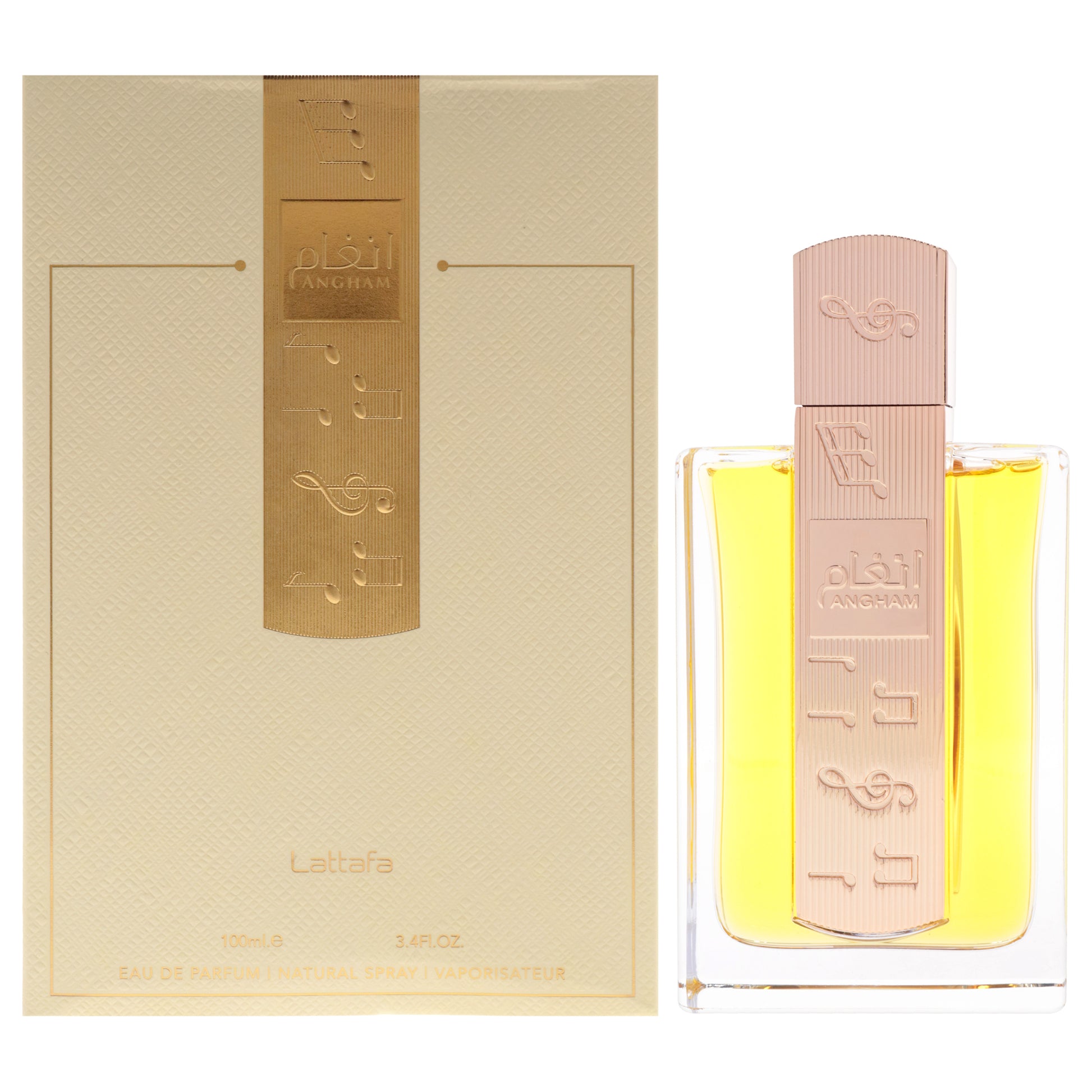 Angham by Lattafa for Unisex - 3.4 oz EDP Spray