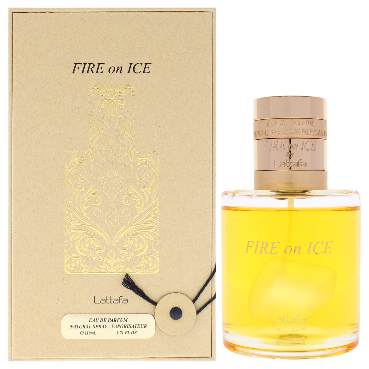 Fire on Ice by Lattafa for Unisex - 3.7 oz EDP Spray