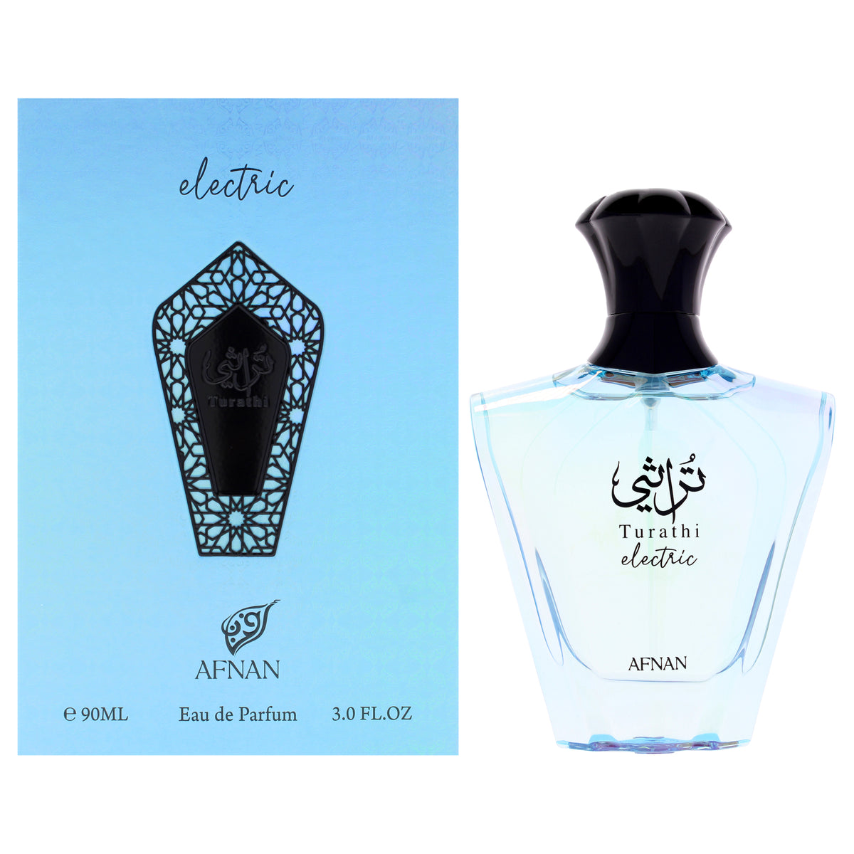 Turathi Collection - Electric by Afnan for Unisex - 3 oz EDP Spray