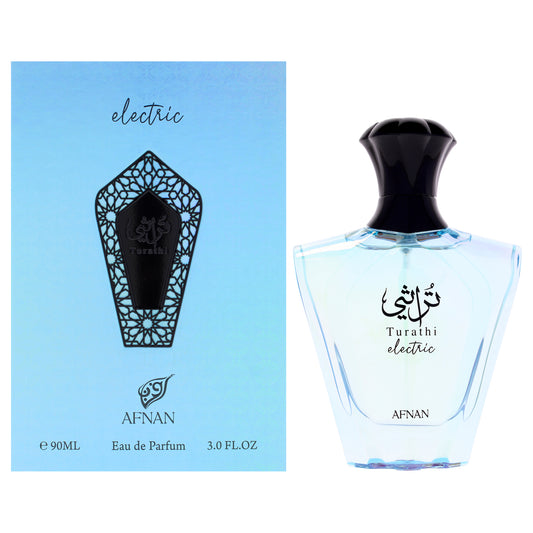 Turathi Collection - Electric by Afnan for Unisex - 3 oz EDP Spray