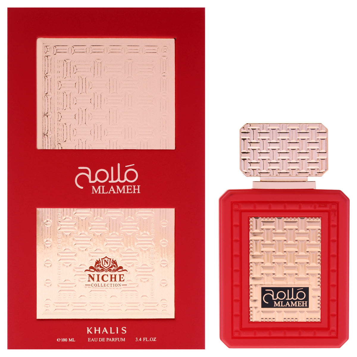 Niche Collection - Mlameh by Khalis for Men - 3.4 oz EDP Spray