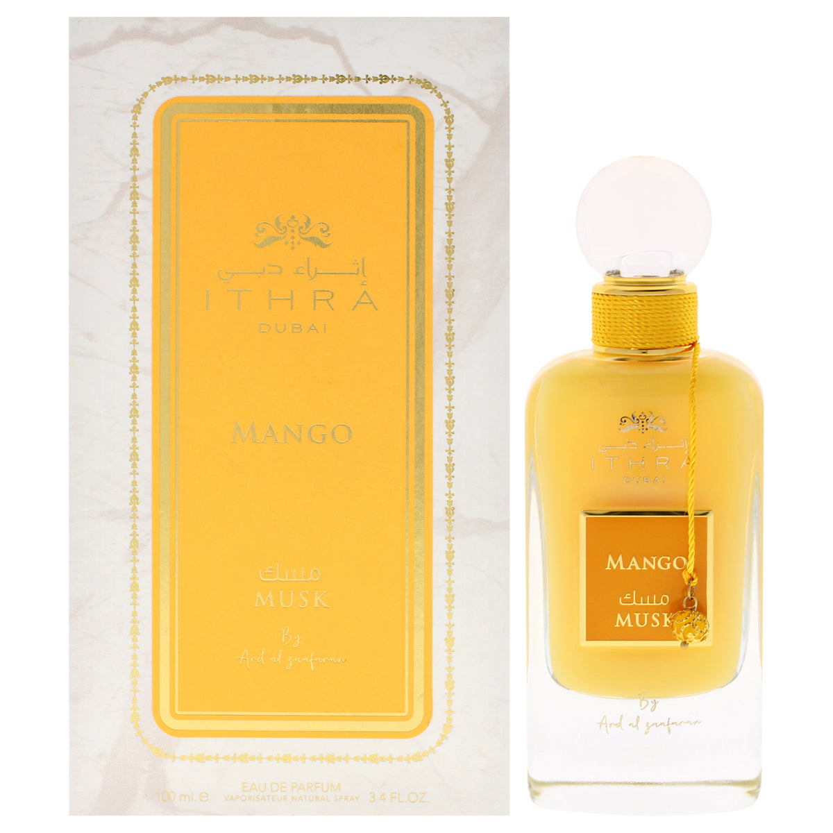 Ithra Dubai Musk - Mango by Ard Al Zaafaran for Unisex - 3.4 oz EDP Spray
