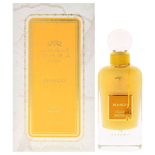 Ithra Dubai Musk - Mango by Ard Al Zaafaran for Unisex - 3.4 oz EDP Spray
