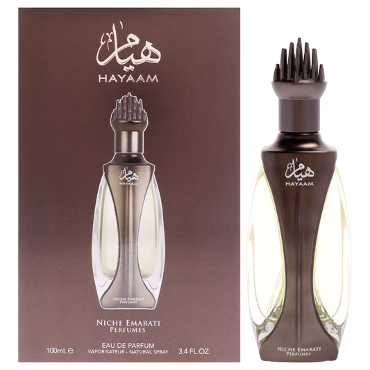Niche Emarati - Hayaam by Lattafa for Unisex - 3.4 oz EDP Spray