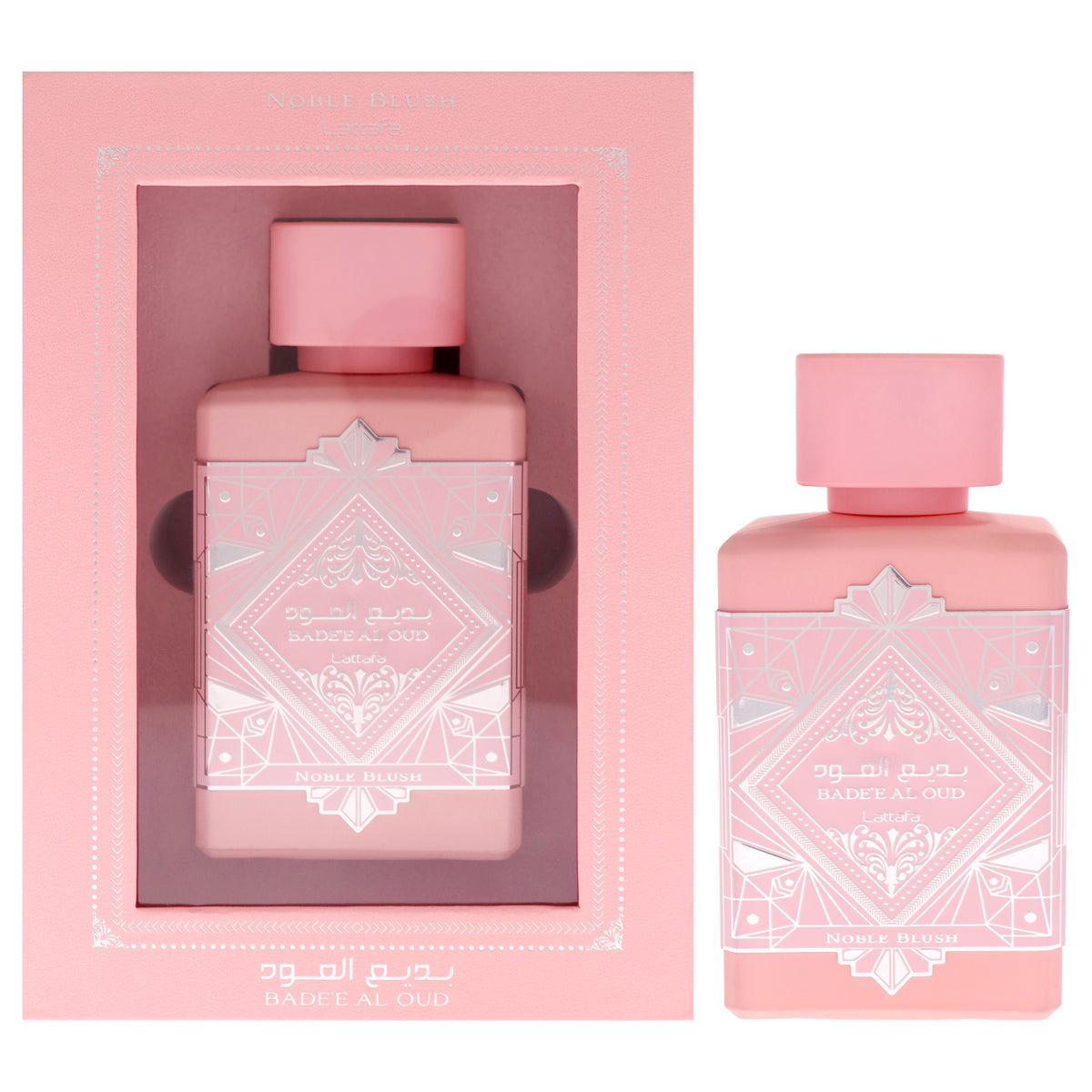 Badee Al Oud Collection - Noble Blush by Lattafa for Women - 3.4 oz EDP Spray