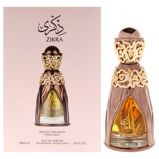 Niche Emarati - Zikra by Lattafa for Unisex - 3.4 oz EDP Spray