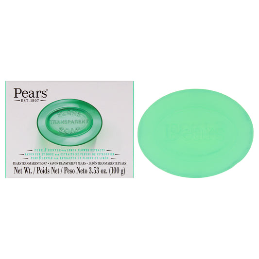 Pure and Gentle with Glycerin and Lemon Flower Extracts - Green 3.5 oz Bar Soap