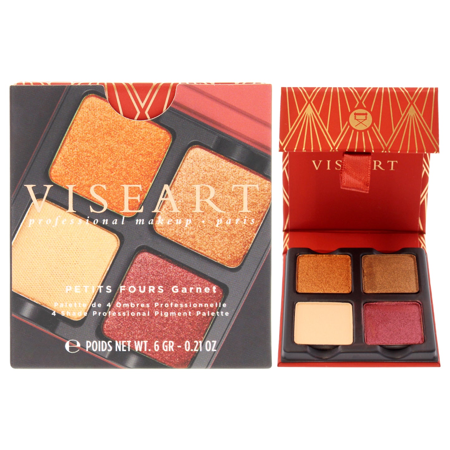 Petits Fours Eyeshadow Palette - Garnet 0.21 oz Eye Shadow