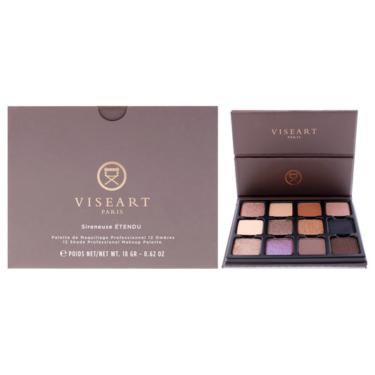 Visepro 12 Shade Eyeshadow Palette - Sireneuse 0.62 oz Eye Shadow