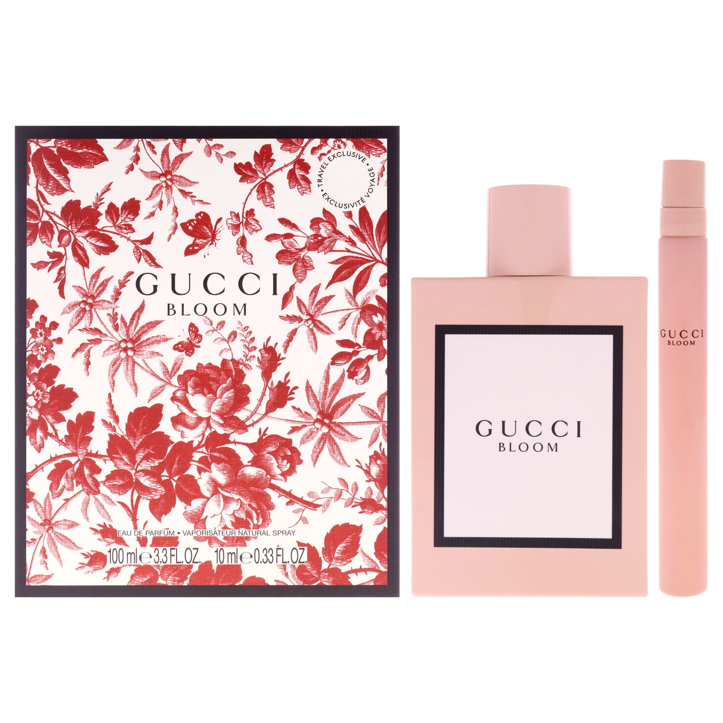 Gucci Bloom 2 Pc Gift Set 3.3oz EDP Spray
