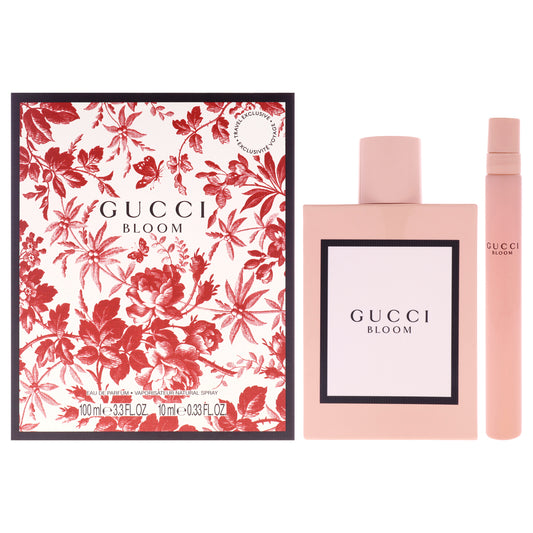 Gucci Bloom 2 Pc Gift Set 3.3oz EDP Spray