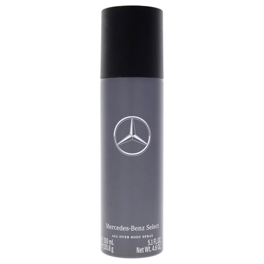 Mercedes-Benz Select All Over Body Spray by Mercedes-Benz for Men - 5.1 oz Body Spray