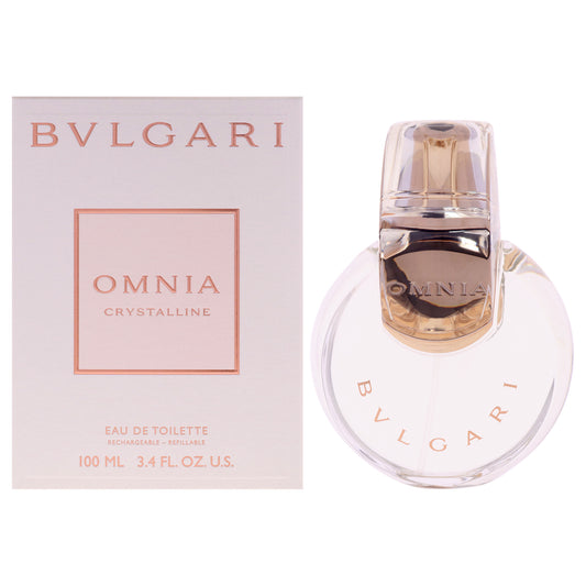 Bvlgari Omnia Crystalline 3.4 oz EDT Spray (Refillable)