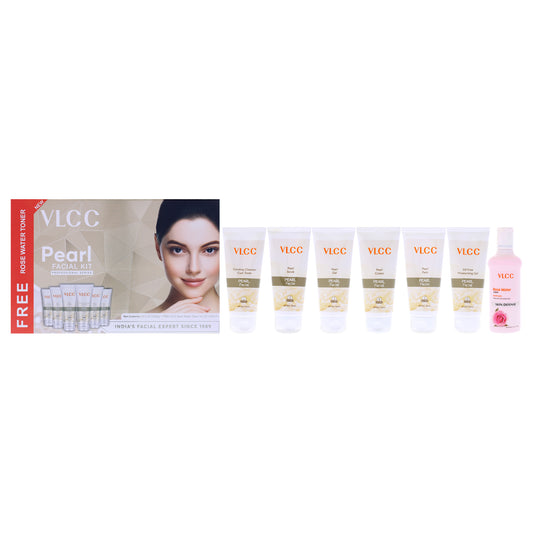 Pearl Facial Kit 7 Pc 1.76oz Comfrey Cleanser cum Toner