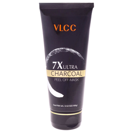 7X Ultra Whitening And Brightening Charcoal Peel Off Mask 3.52 oz Mask