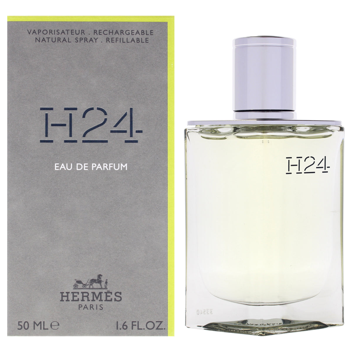 H24 by Hermes for Men - 1.6 oz EDP Spray (Refillable)