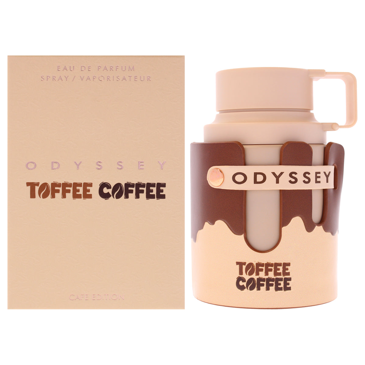 Odyssey - Toffee Coffee Cafe Edition by Armaf for Unisex - 3.4 oz EDP Spray