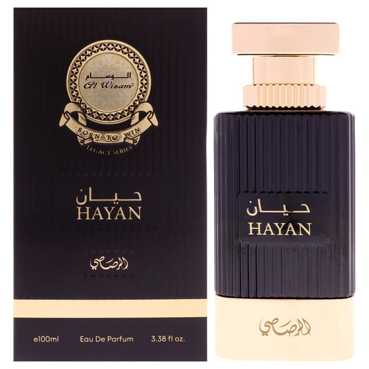 Al Wisam Hayan by Rasasi for Men - 3.38 oz EDP Spray