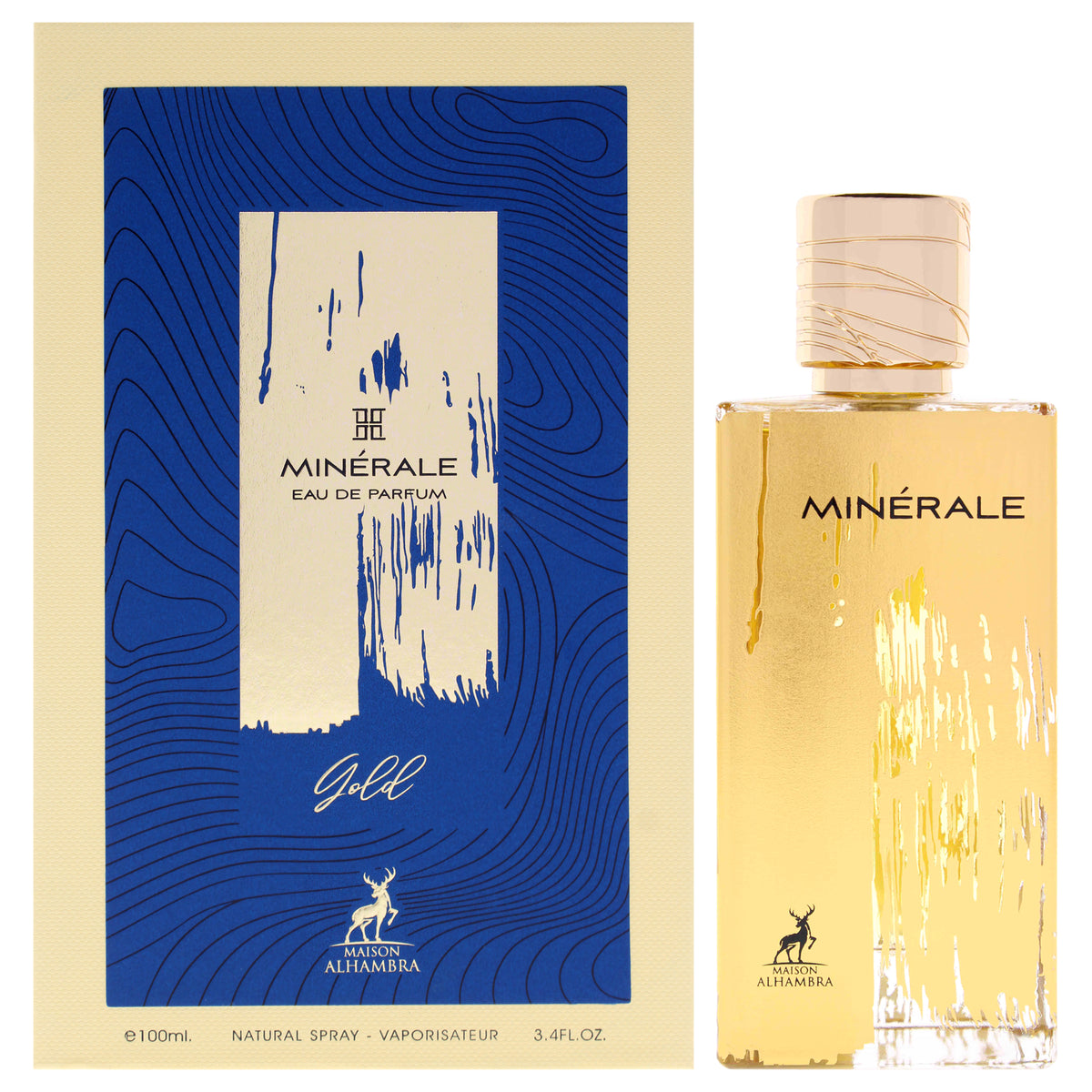 Minerale Gold by Maison Alhambra for Unisex - 3.4 oz EDP Spray
