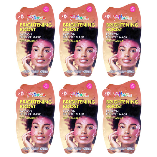 Passion Peel Off by 7th Heaven for Women - 6 x 0.33 oz Mask