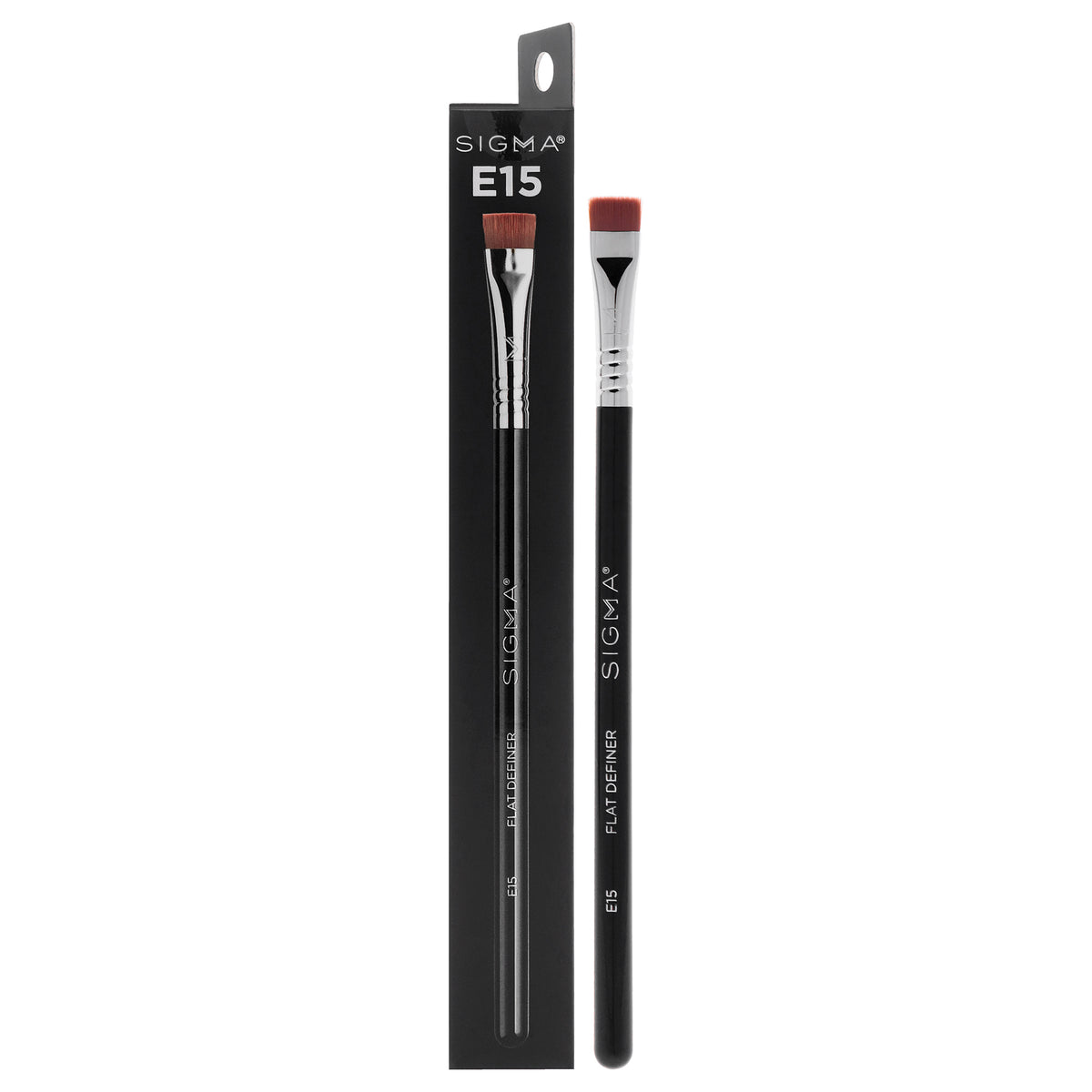 Flat Definer Brush - E15 by SIGMA for Women - 1 Pc Brush