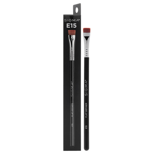 Flat Definer Brush - E15 by SIGMA for Women - 1 Pc Brush