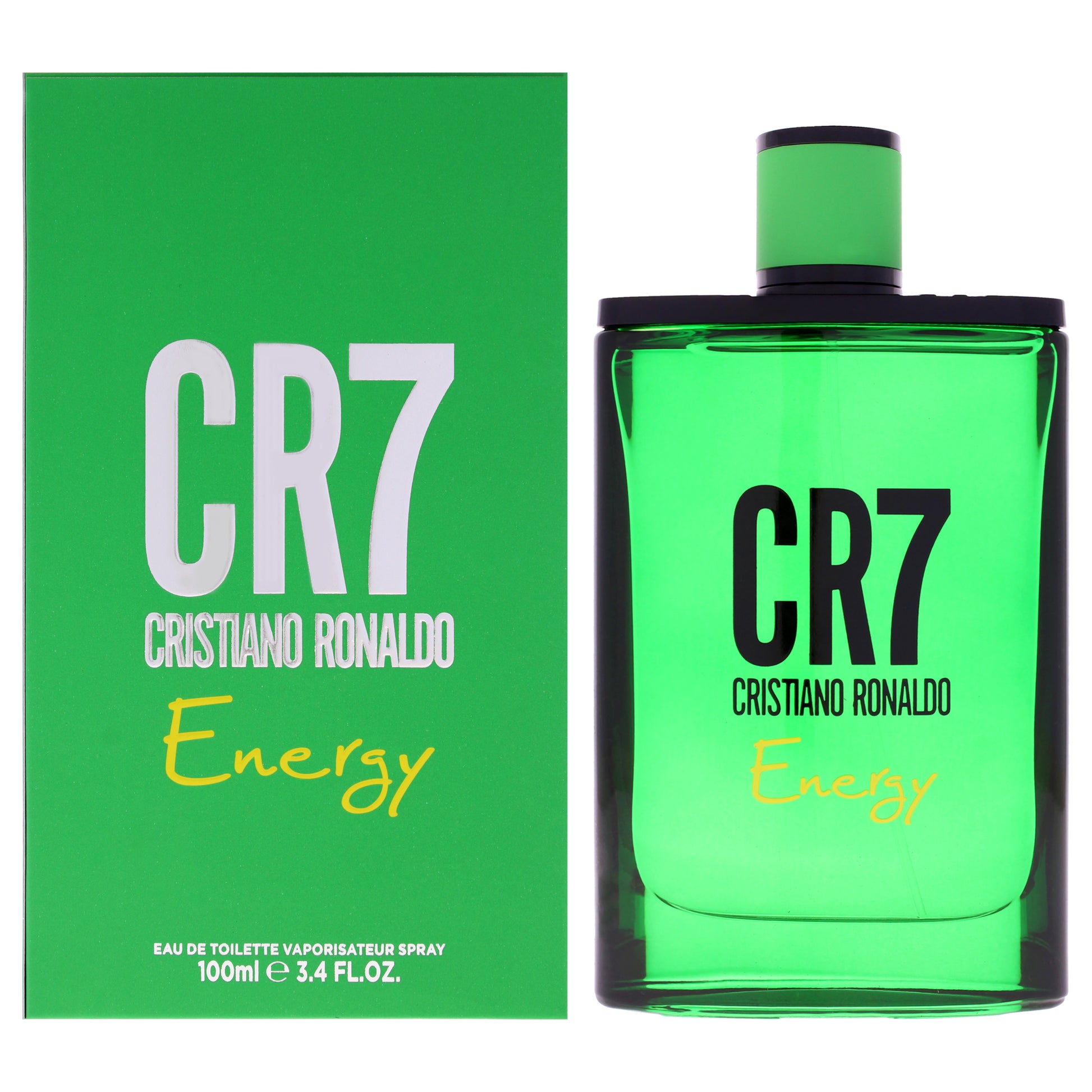CR7 Energy by Cristiano Ronaldo for Men - 3.4 oz EDT Spray