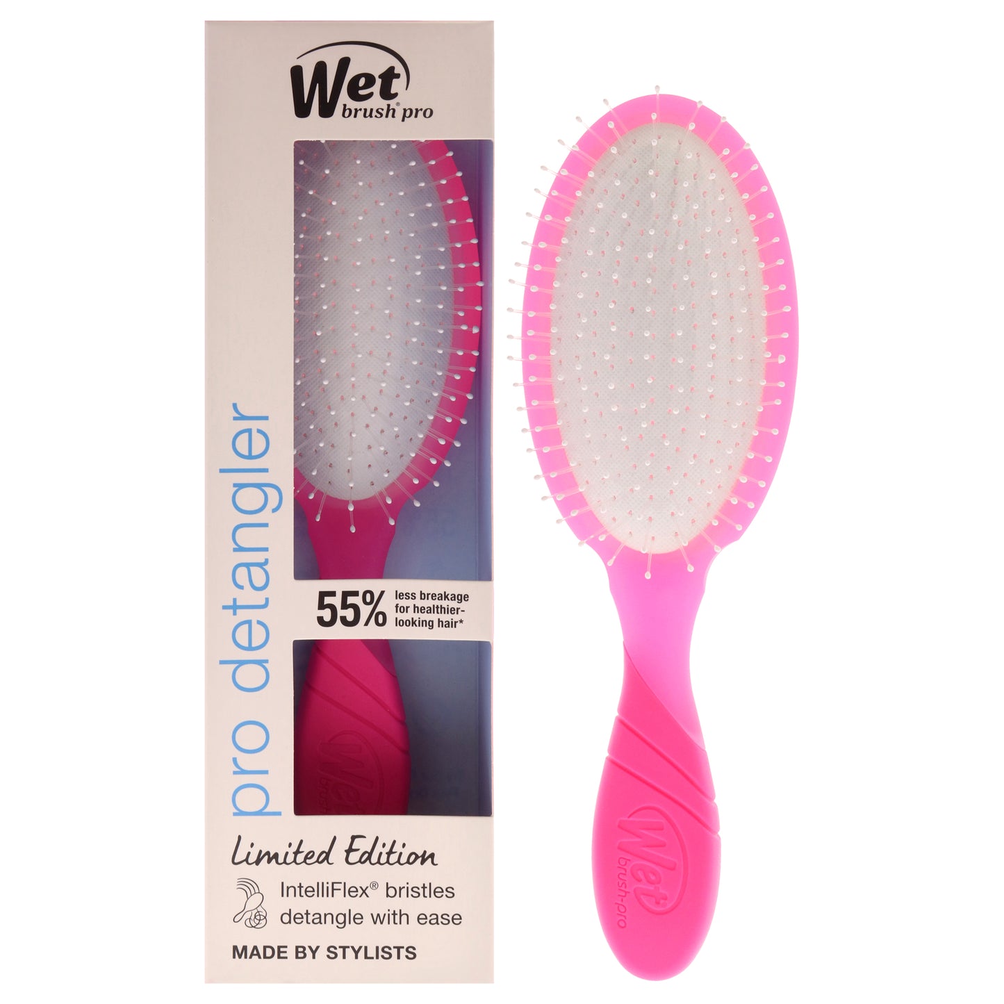 Pro Detangler Hi - Def Neon - Fushia Limited Edition 1 Pc Hair Brush