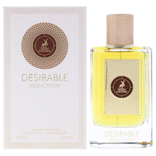 Desirable Addiction by Maison Alhambra for Men - 3.4 oz EDP Spray
