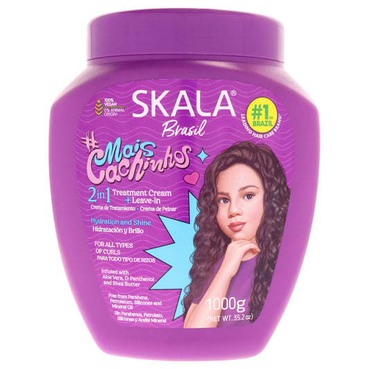2in1 More Curls Treatment Cream by Skala for Kids - 35.2 oz Cream