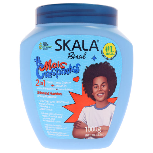 2in1 Super Curly Treatment Cream by Skala for Kids - 35.2 oz Cream