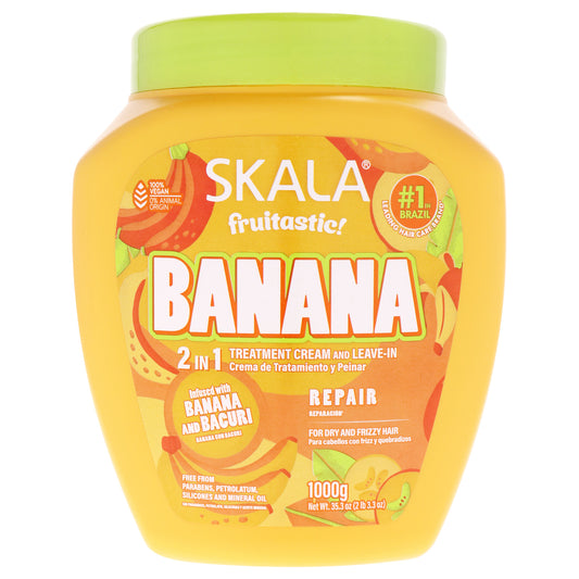 2 in 1 Frutastica Banana Treatment Cream by Skala for Women - 35.3 oz Treatment